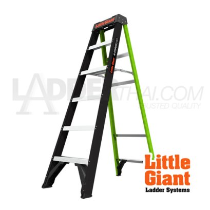 LG15766-001 บันไดไฟเบอร์กลาส A-FORCE250 6' Type1 รุ่น LG15766-001 "LITTLE GIANT"